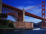 Golden Gate Illustration