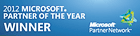 Microsoft Management and Virtualization Partner of the Year 2012