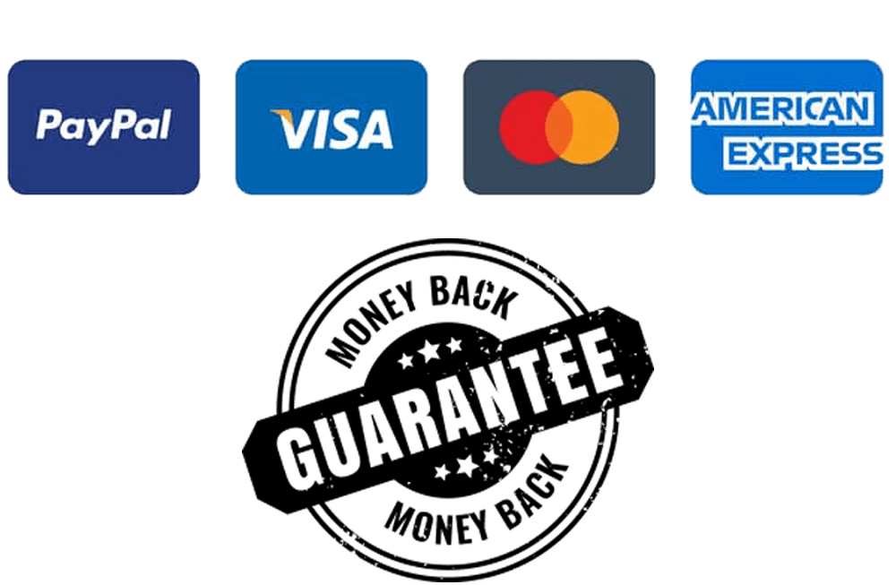 Paypal | Visa | MasterCard | AmericanExpress | Discover | Windows | Mac | 7 Days Money-Back Guarantee