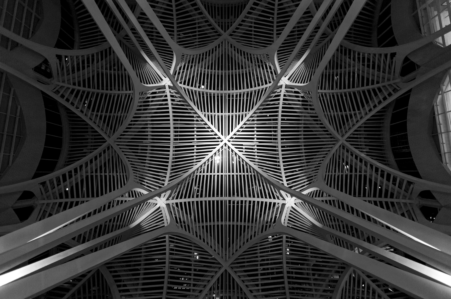 20150728. An intricate ceiling at Sam Pollock Square  in Toronto