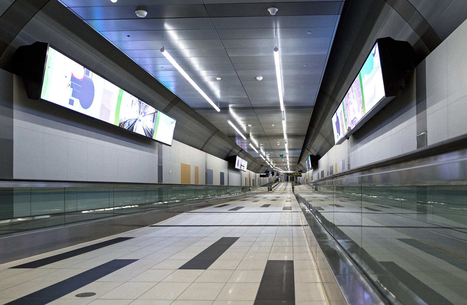 20150730. The Billy Bishop Island Airport Pedestrian Tunnel is o