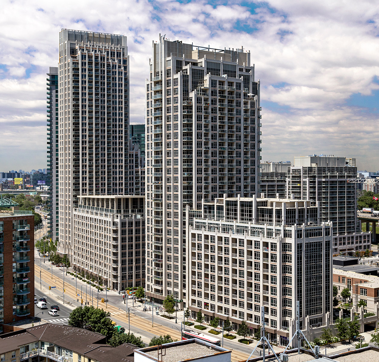 20150823. a bird's eye view of Toronto's Art Deco inspired West