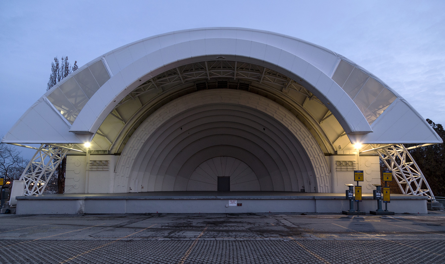 20160307. The 1936 CNE Bandshell, Toronto's art deco Hollywood B