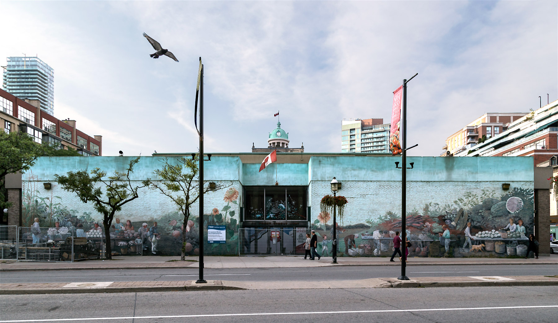 20160906. Imminent demolition of the St. Lawrence Market North B