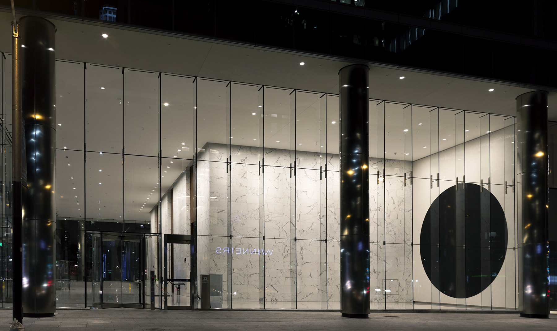 20160923. The big black dot at Bay Adelaide Centre East.