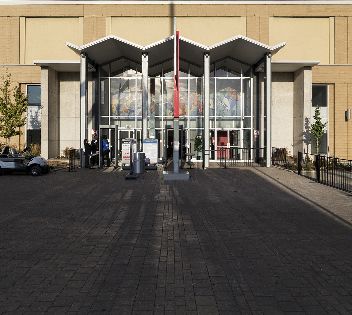 20161002. BMO Field's west entrance is all that remains of the C