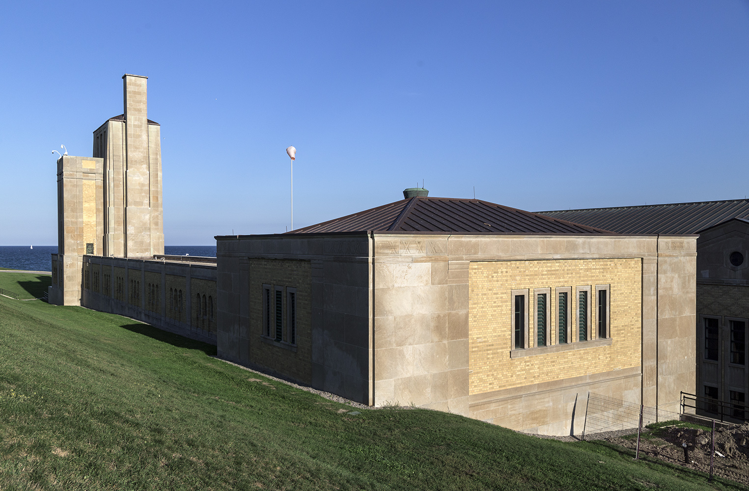 20161111. The R.C. Harris Water Treatment Plant Service Building