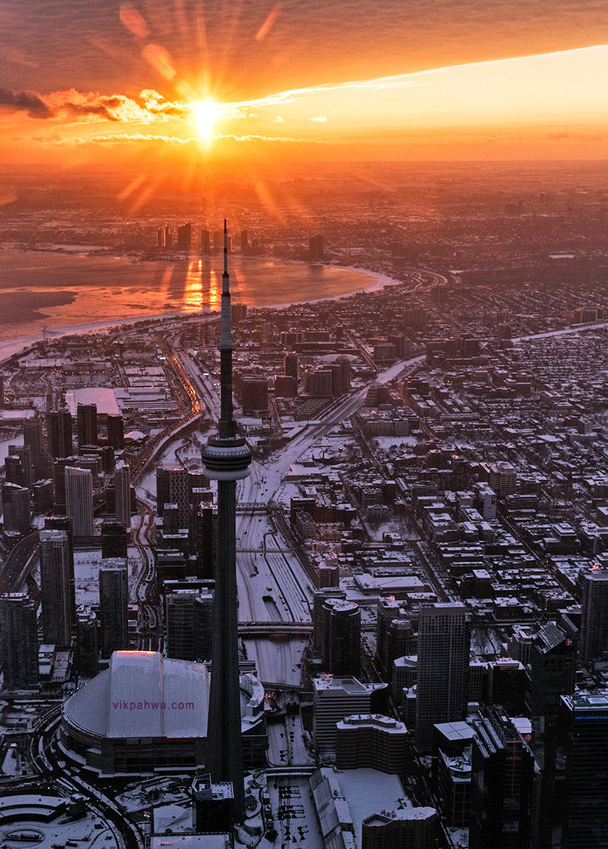 20170306. Happy birthday 183 Toronto - from above!