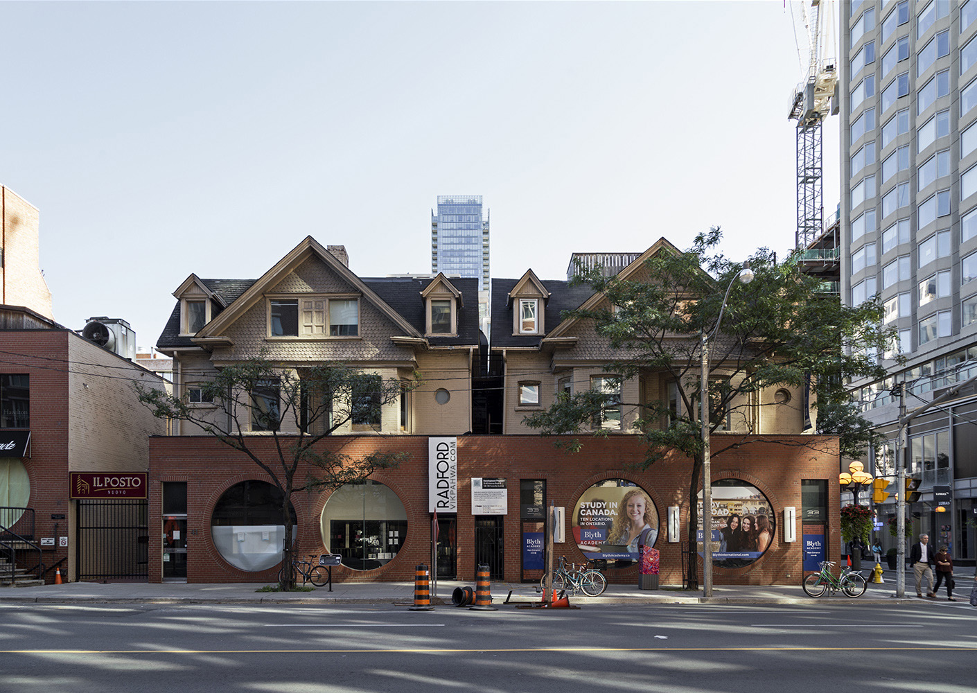 20170320. 1880s Victorian houses modeled into Yorkville's York S