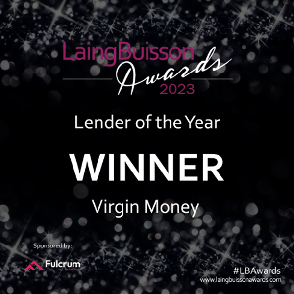 laing buisson lender of the year 2023 winner logo