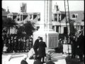 Unveiling of the war memorial at Saltcoats