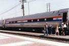 Amtrak cafe car City of Los Angeles