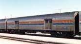 Amtrak baggage car