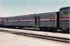 Amtrak baggage car