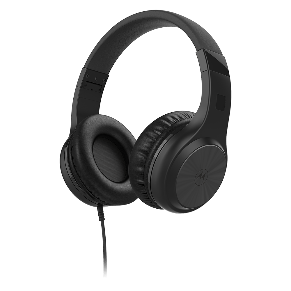 Moto XT120 over-ear headphones with mic