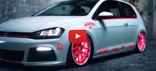 Amazing VW Golf 7 2013 Light-Tron Tuning Showcar