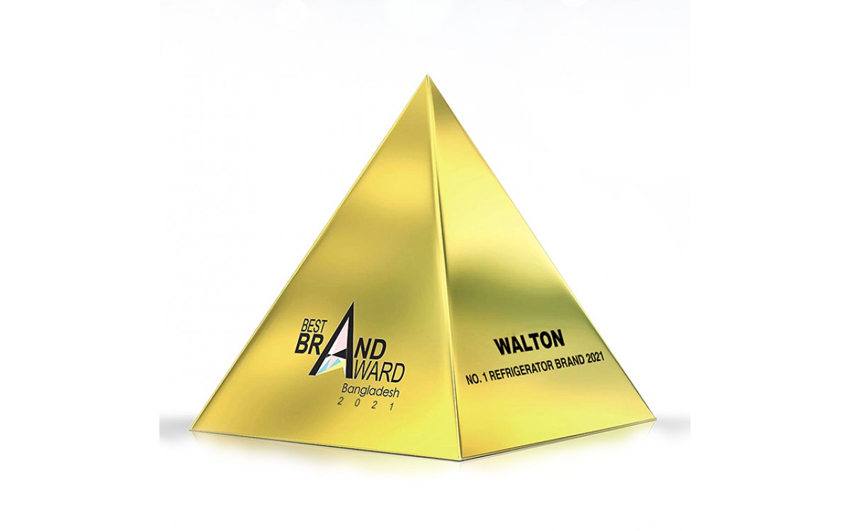 Walton achieved Eighth Times Best Brand Award on Refrigerator Category-2021