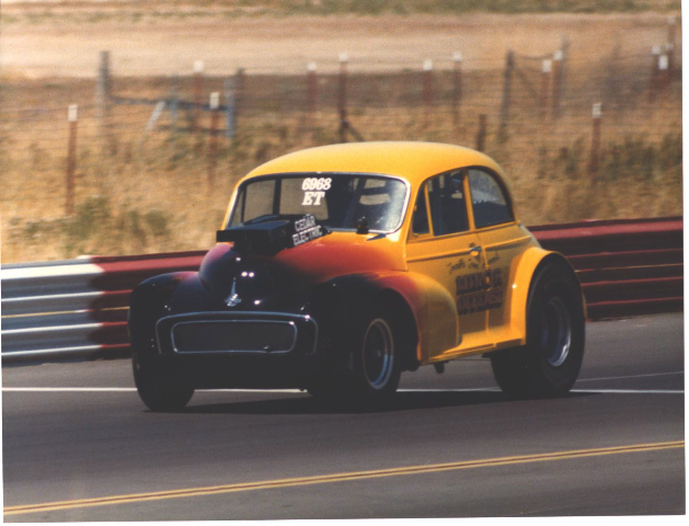 My Uncle Tom's Morris Minor Race Car