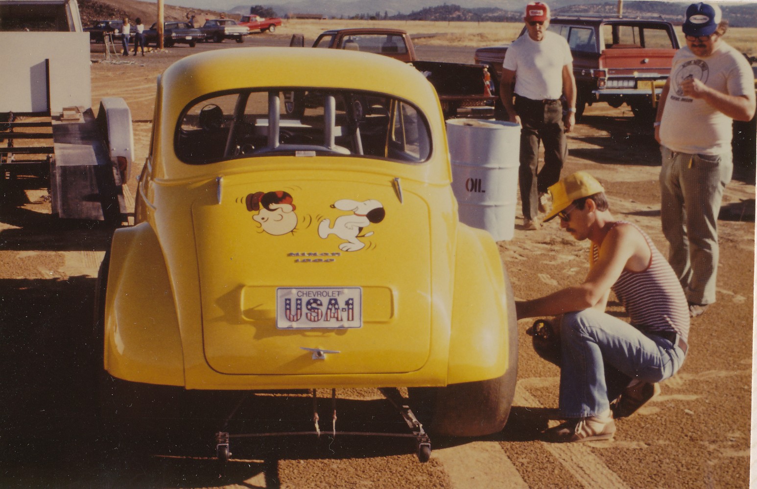 My Uncle Tom's Morris Minor Race Car