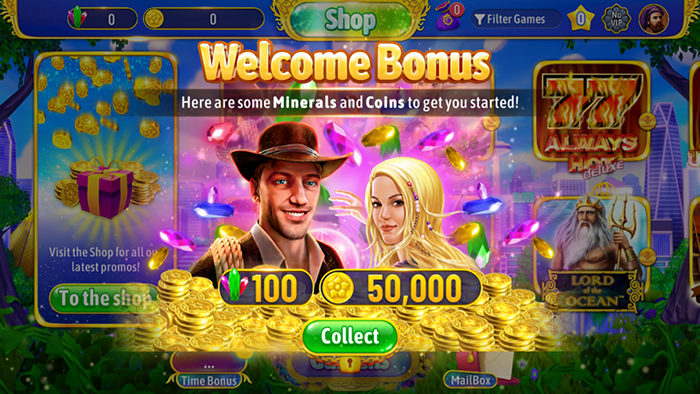 Welcome Bonus Screenshot