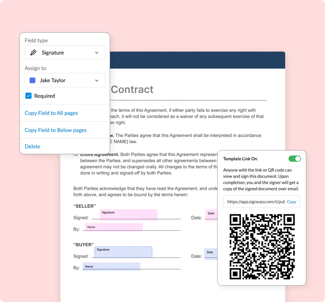 eSignature workflows