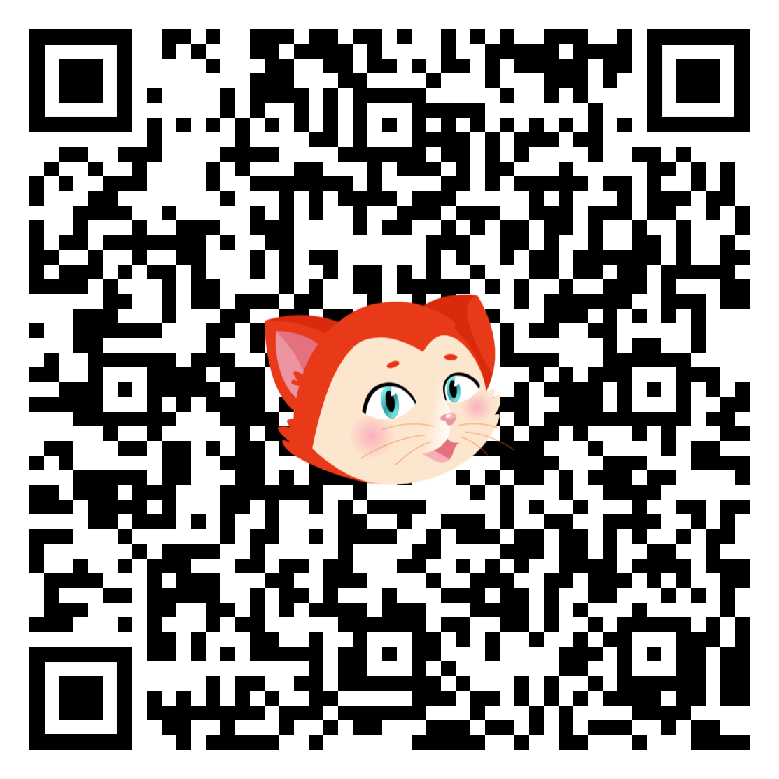 QR Code for Downloading CatnClever