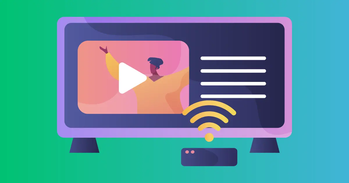 Alt Text: Illustration of Connected TV and In Stream Video Ads 