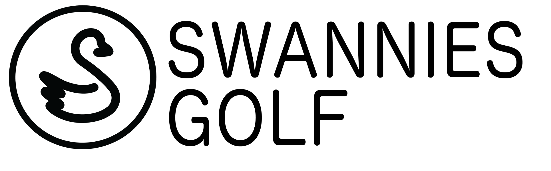 Swannies Golf logo