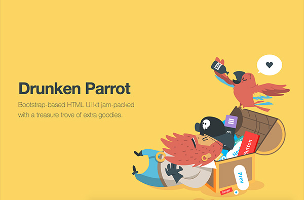 Drunken Parrot UI Kit