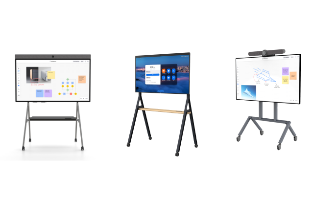 Trois types de tableaux blancs