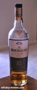 Macallan Fine Oak 10 Year Old Scotch