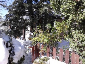 GAte in snow 300x225 13 Prairie Values for Raising Kids