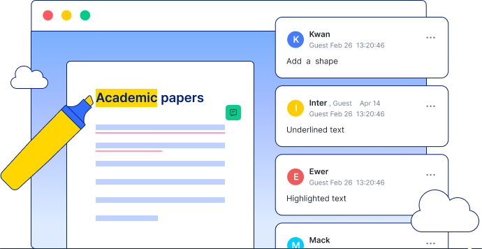 collaborative annotations and comments