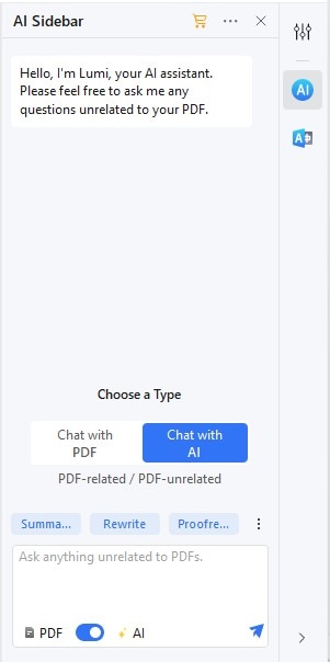 pdfelement ai sidebar