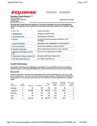 Credit Report Template: Download, Create, Edit, Fill and Print