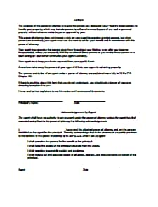 General Power of Attorney Form: Download, Edit, Fill, Print, Create