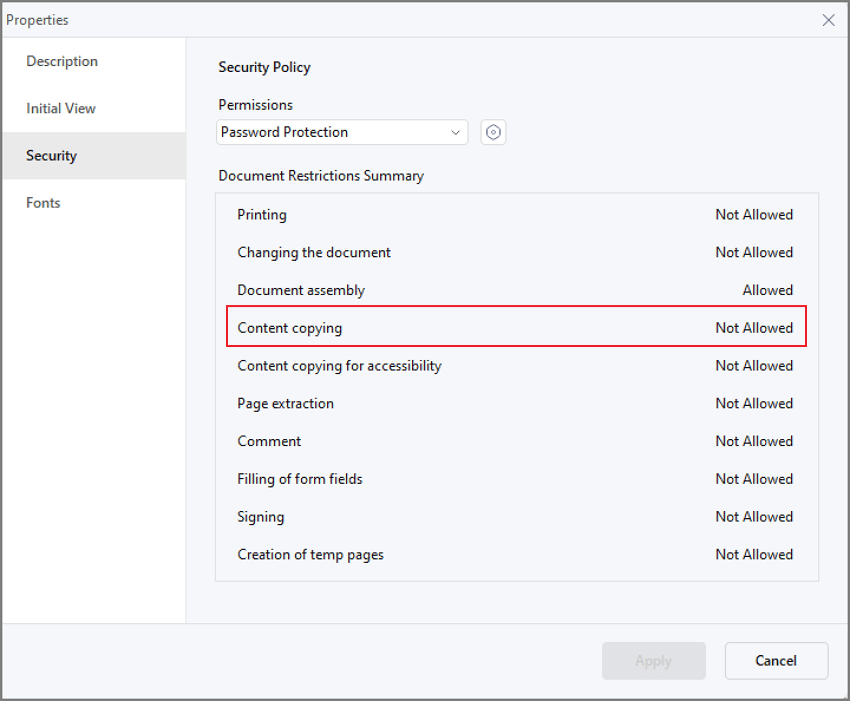 Cómo proteger un archivo pdf contra copia e impresión 3