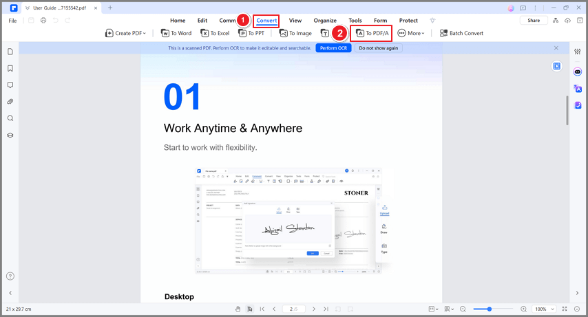 convertir un pdf en d'autres pdfs