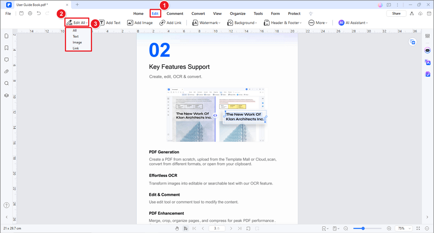 how to add text on pdf