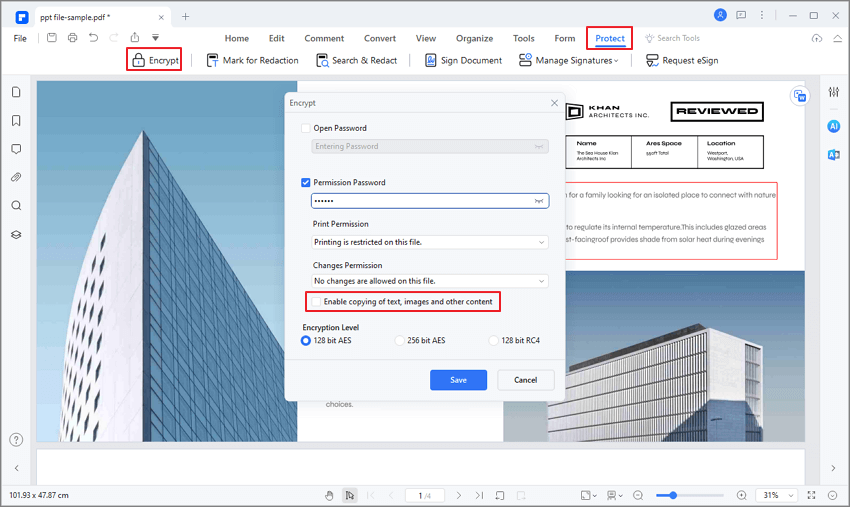 Cómo proteger un archivo pdf contra copia e impresión 1