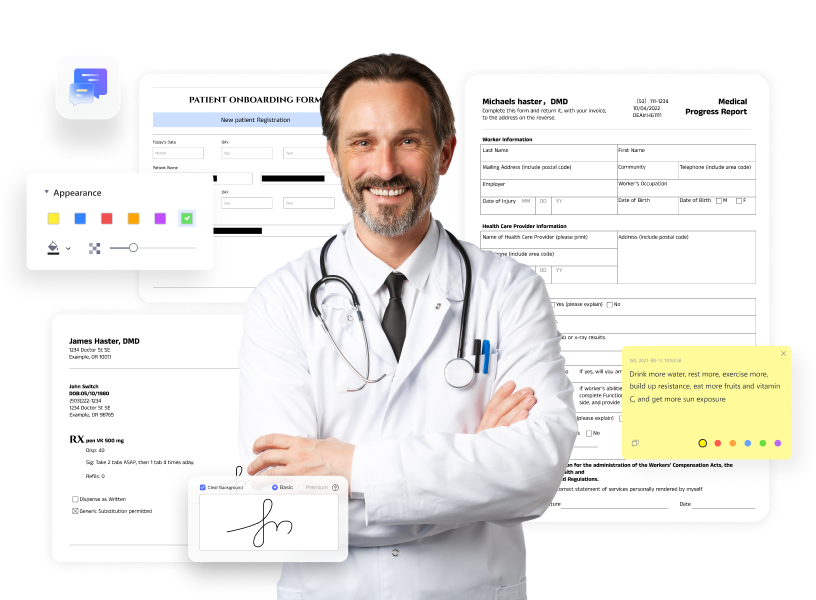 pdf editor for healthcare