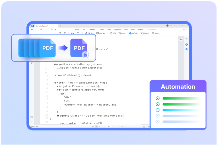 Processamento de automação de documentos