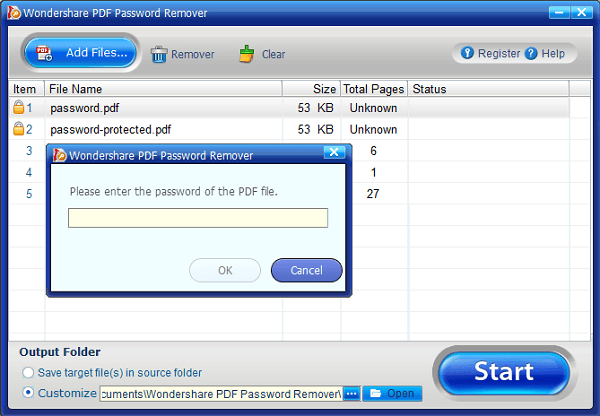 how to remove password from pdf