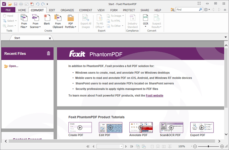 foxit fillable pdf form creator