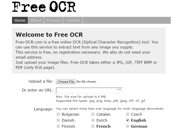 FreeOCR