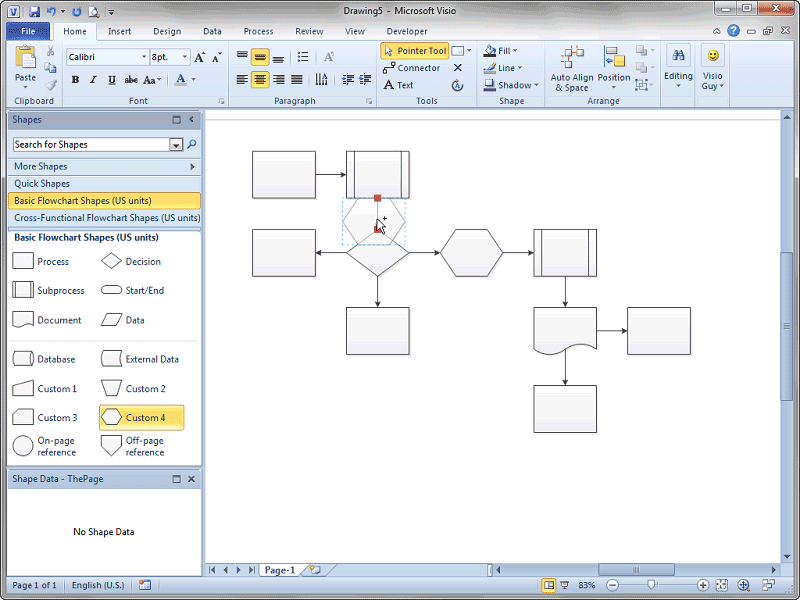 PDF in Visio