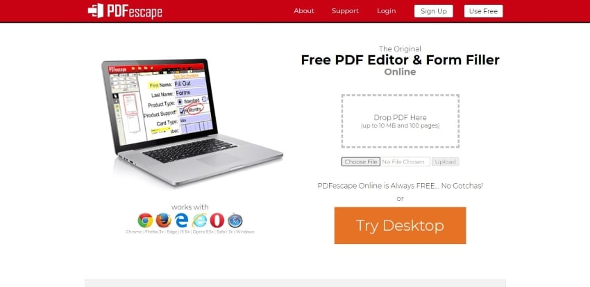 free pdf fillable form maker