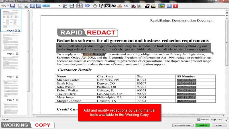 redaction tools