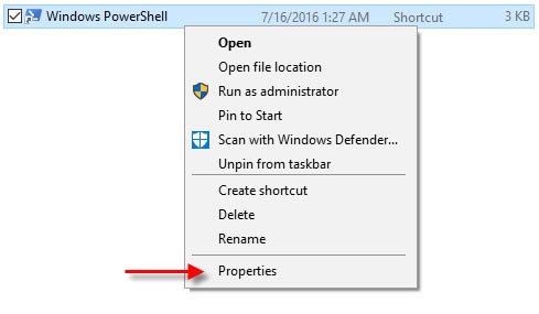 click properties to unlock files