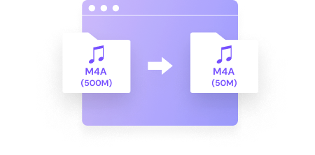 compress M4A